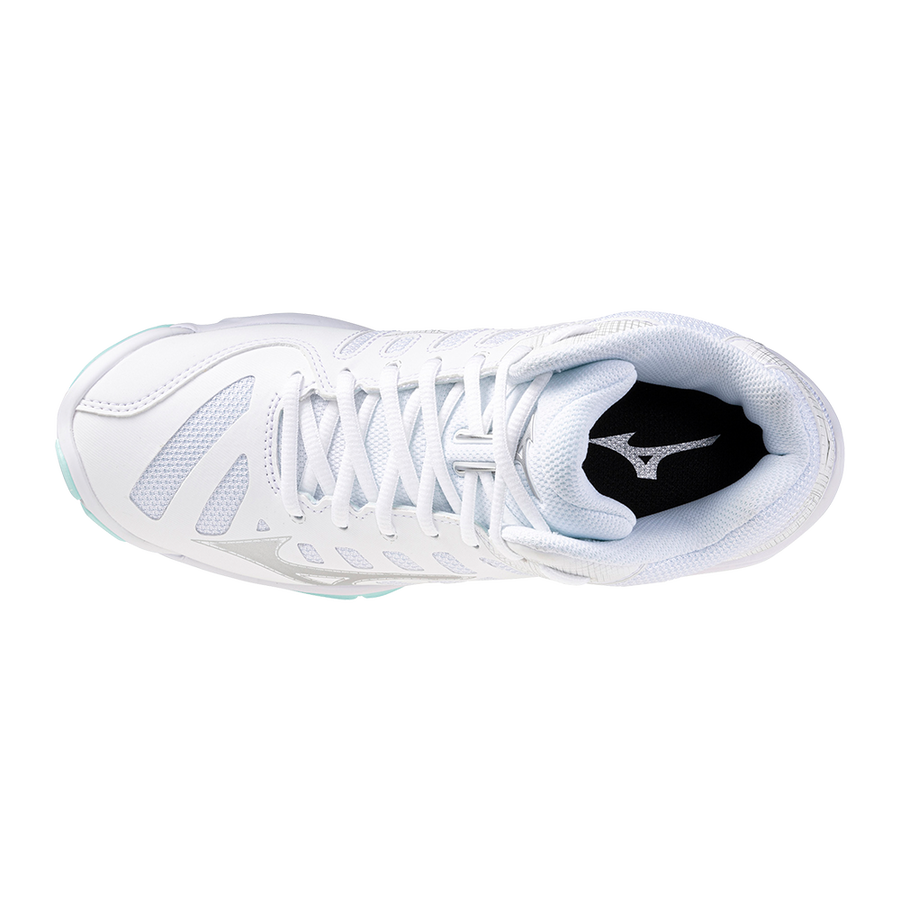 Mizuno WAVE VOLTAGE 2 MID White/Blue Tint